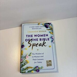 Faithcore Christian Hardcover Book Women of the Bible Speak Shannon Bream Floral